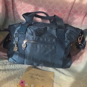 EUC Kipling Art mini tote dynamic beetle